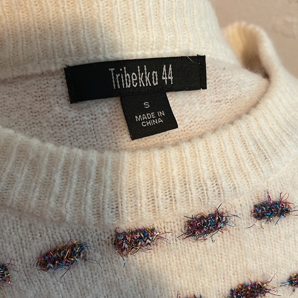 Tinsel Striped Sweater - Picture 5 of 7